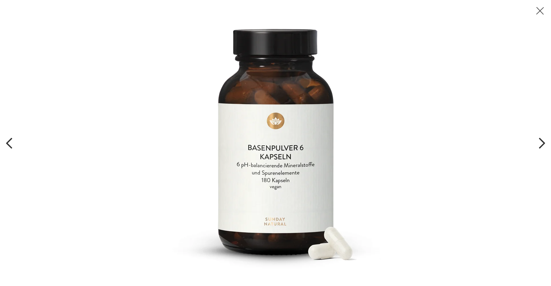 Basenpulver Kapseln